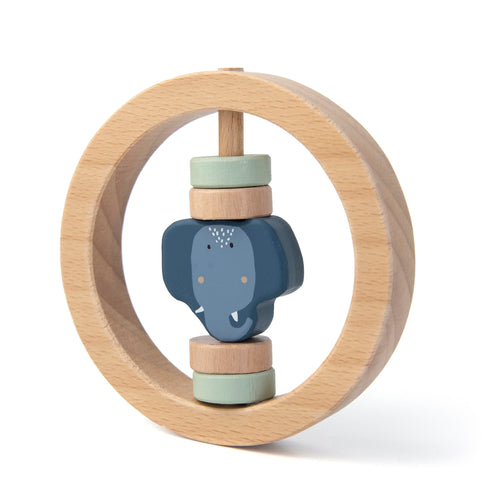 Trixie-36-135-Sonajero circular de madera - Mr. Elephant