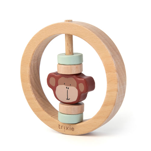 Trixie-36-136-Sonajero circular de madera - Mr. Monkey