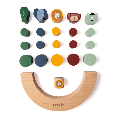 Trixie-36-186-Juego de equilibrio de madera - Animales