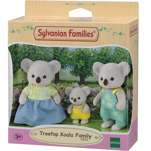 Sylvanian-5502-Familia Koala Treetop