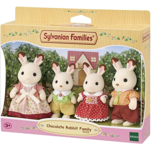 Sylvanian-5655-Familia de Conejos Chocolate II