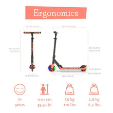 Cargar imagen en el visor de la galería, chillafish-CPFM04FLA-Monopatín flamingo - Flexxi Glow