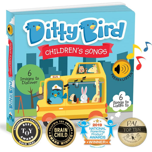 Ditty Bird-DB06716-Libro musical - Canciones infantiles