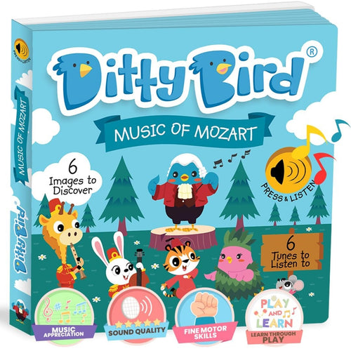 Ditty Bird-DB50029-Libro musical - Mozart