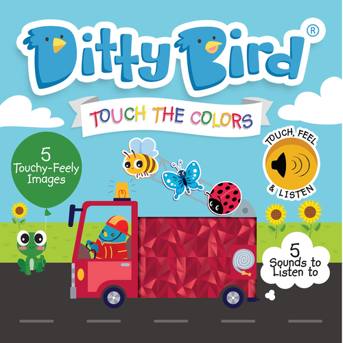 Ditty Bird-DB50036-Libro musical - Toca los colores