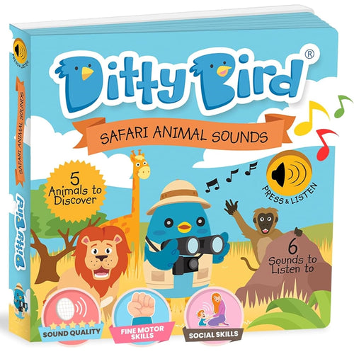Ditty Bird-DB68536-Libro musical - Safari