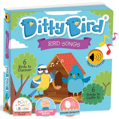Ditty Bird-DB68543-Libro musical - Cantos de pájaros
