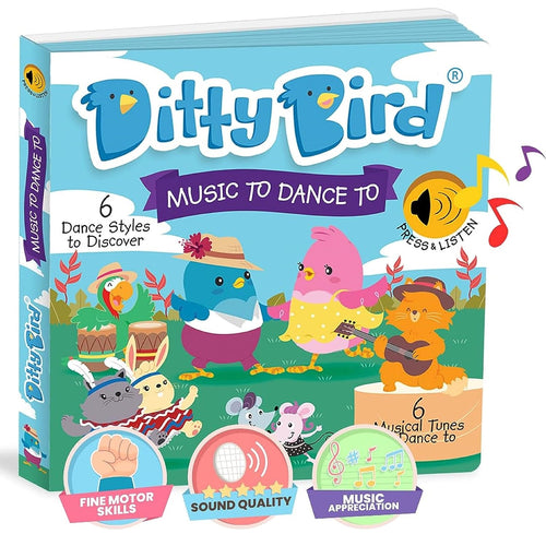 Ditty Bird-DB68574-Libro musical - A bailar!