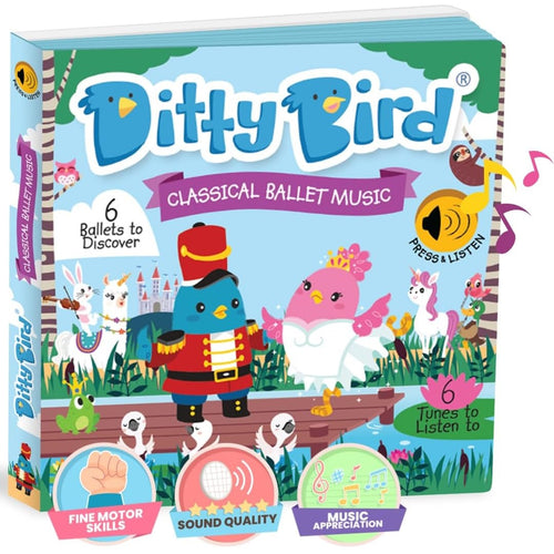 Ditty Bird-DB92751-Libro musical - Ballet clásico