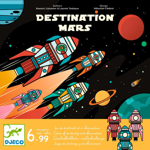 DJECO-DJ08582-Juego de destreza y observación - Destination mars