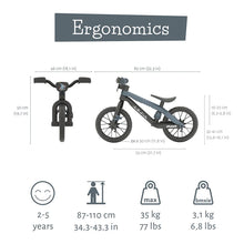 Cargar imagen en el visor de la galería, Chillafish-CPMX05ANT-Bicicleta Bmxie vroom anthracite
