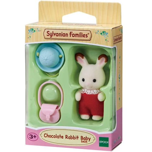 Sylvanian-5405-Bebé Conejo chocolate
