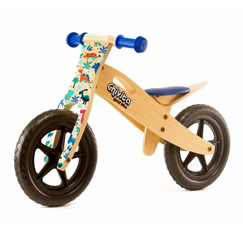 CH015-Bicicleta CHIVITA Azul Dinosaurios