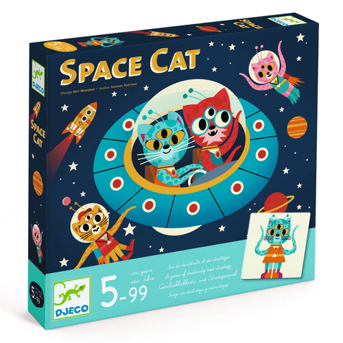 DJECO-DJ08597-Juego de estrategia - Space Cat