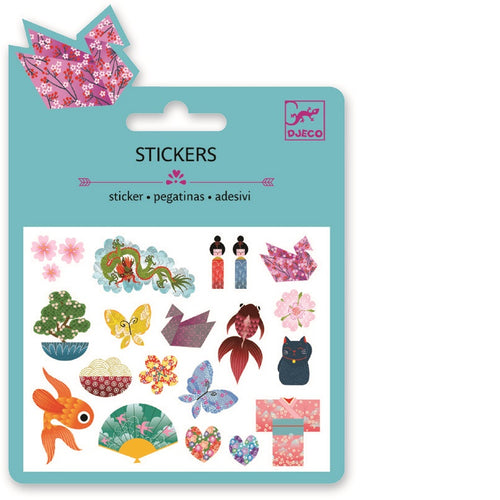 DJECO-DJ09760-Mini stickers - Diseños japoneses