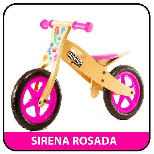 CH004-Bicicleta CHIVITA Sirena Rosada