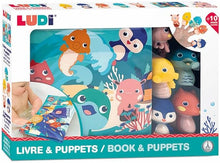 Cargar imagen en el visor de la galería, LUDI-40018-Libro con mascotas - Pequeños Amigos del Mar
