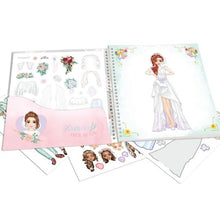 Cargar imagen en el visor de la galería, DEPESCHE-413529-Cuaderno de stickers - Dress me up wedding
