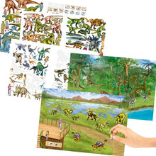 Cargar imagen en el visor de la galería, DEPESCHE-413606-Cuaderno de stickers - Create your DINO Zoo
