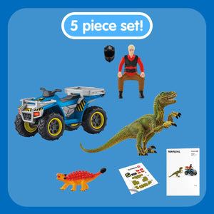 Schleich-41466-Huida en cuaci de un velocirráptor