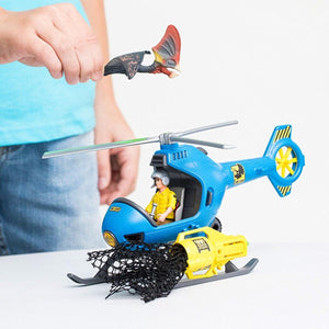 Schleich-41468-Helicóptero - Caza dinosaurios