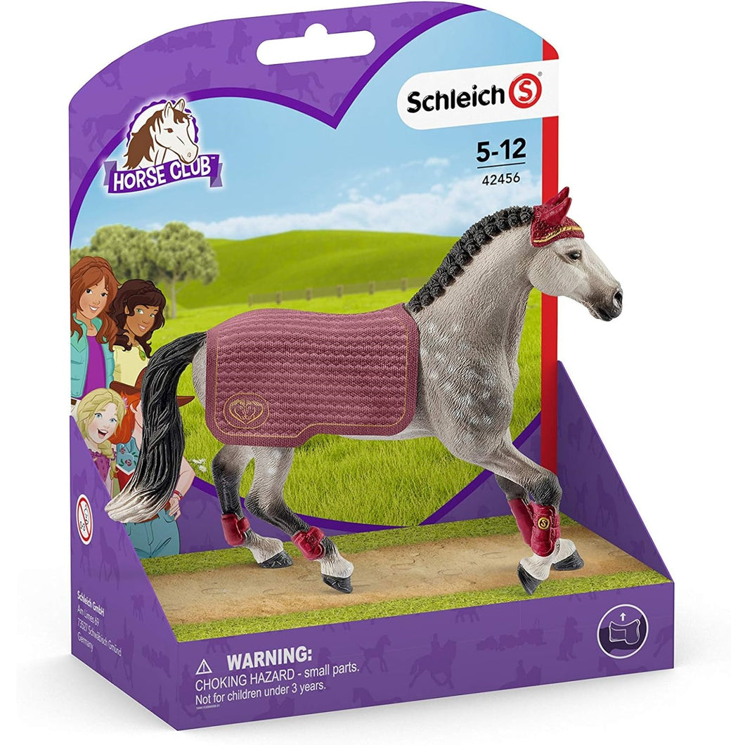 Schleich-42456-Yegua Trakehner