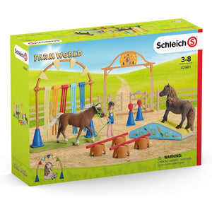 Schleich-42481-Centro de entrenamiento para Ponnys