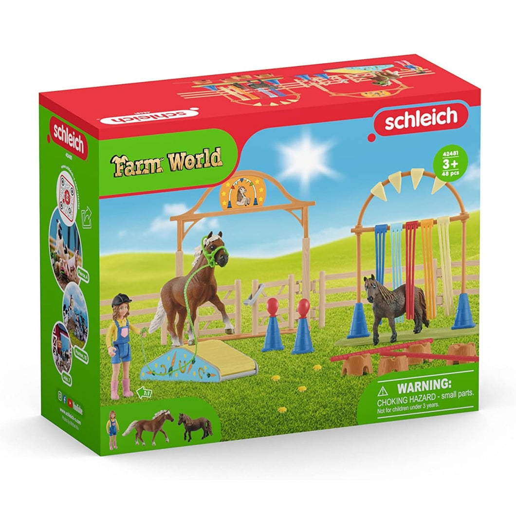 Schleich-42481-Centro de entrenamiento para Ponnys