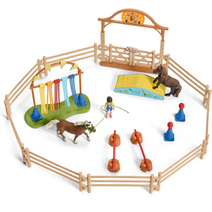 Schleich-42481-Centro de entrenamiento para Ponnys