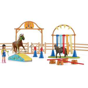 Schleich-42481-Centro de entrenamiento para Ponnys