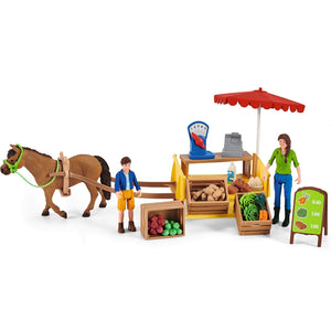 Schleich-42528-Granja móvil