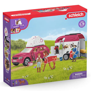 Schleich-42535-Coche con remolque para caballos