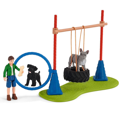 Schleich-42536-Centro de entrenamento canino