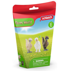 Schleich-42574-Las 3 Gallinas amigas