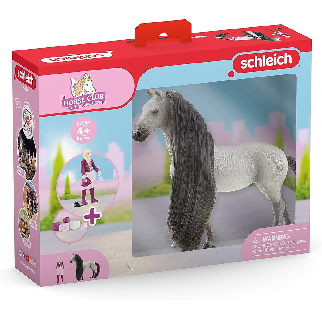 Schleich-42584-Sofía y su caballo Dusty