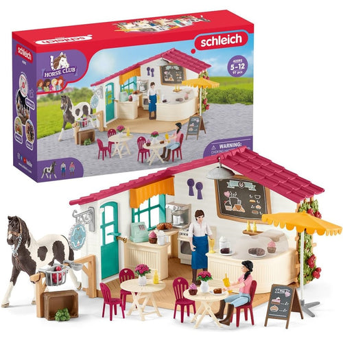 Schleich-42592-Cafetería de jinetes