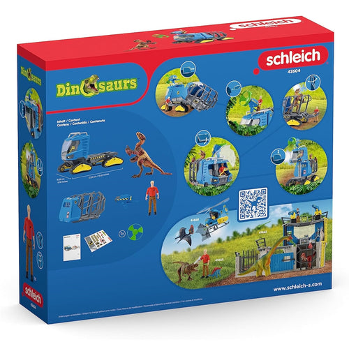 Schleich-42604-Vehículo de rastreo de dinosaurios