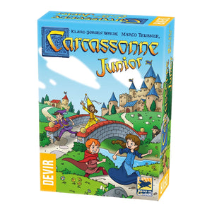 Devir-4522364-Juego de mesa - Carcassonne Junior