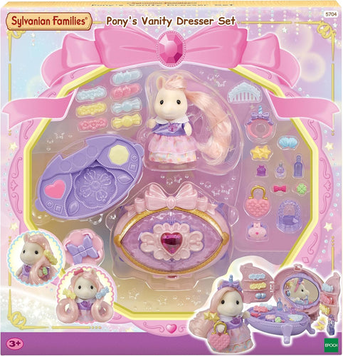 Sylvanian-5704-Set de Tocador - Pony