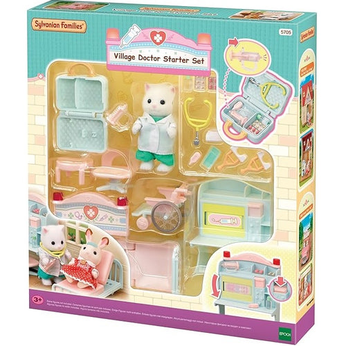 Sylvanian-5705-Set de inicio de Doctor - Village