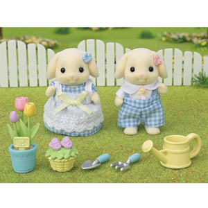 Sylvanian-5736-Set de hermanos conejo flora