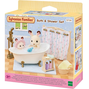 Sylvanian-5739-Set - Baño y ducha