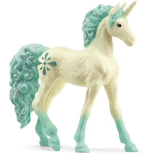 Schleich-70764-Unicornio coleccionable - Aguamarina