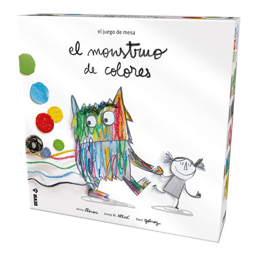 Devir-7227376-Juego de mesa - Monstruo de los colores