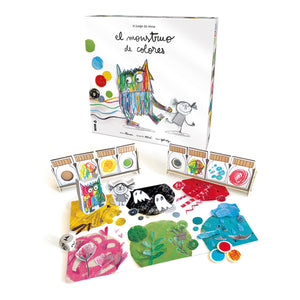 Devir-7227376-Juego de mesa - Monstruo de los colores