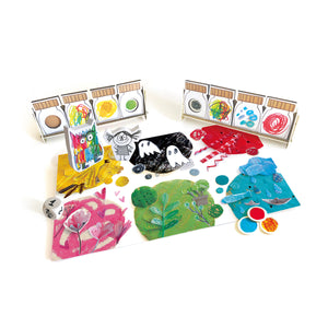 Devir-7227376-Juego de mesa - Monstruo de los colores