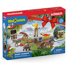 Cargar imagen en el visor de la galería, Schleich-98984-Calendario de Adviento de los Dinosaurios
