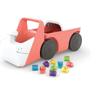 chillafish-CPBL01FLA-Buggy portajuguetes - Blockie flamingo