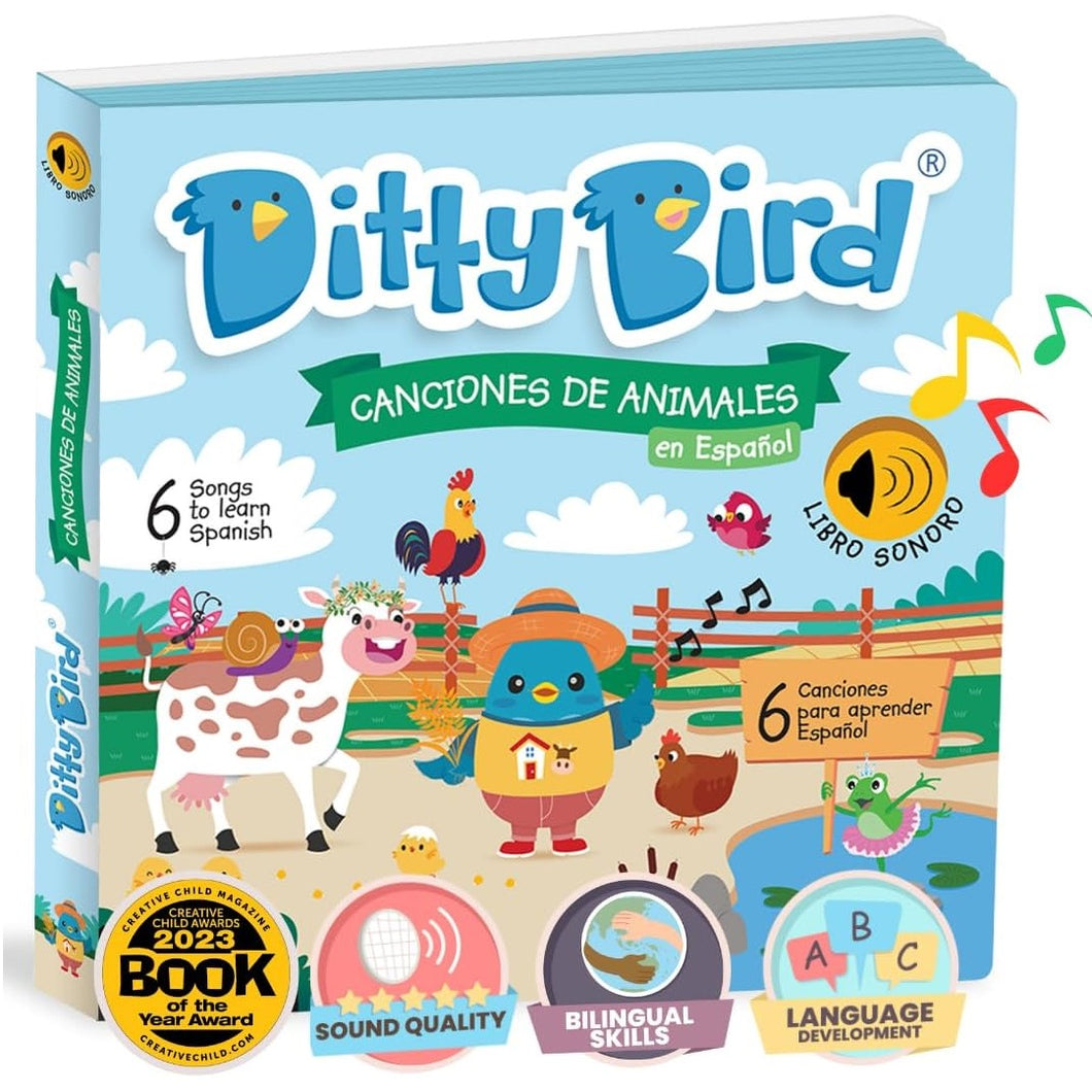 Ditty Bird-DB06406-Libro musical - Canciones de animales