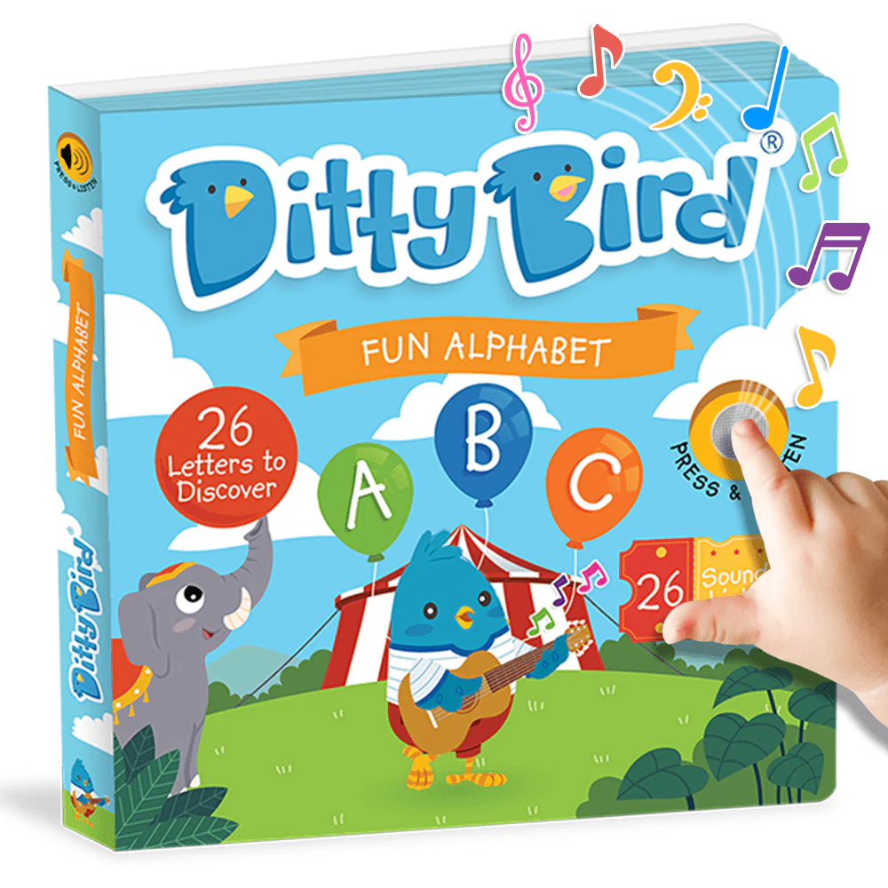 Ditty Bird-DB50067-Libro musical - Alfabeto divertido